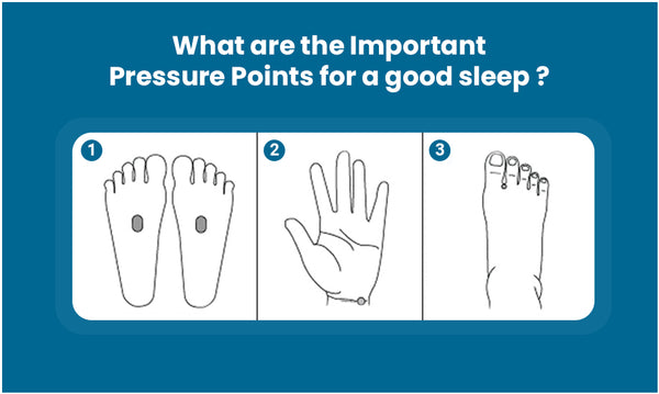 What are the Important Pressure Points for a Good Sleep