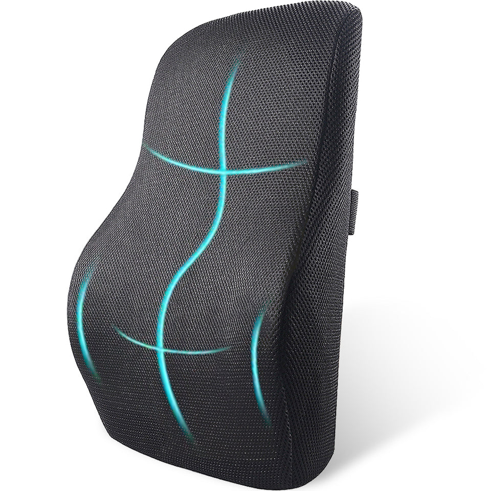 Sleepsia Lumbar Support Pillow for Office Chair- Back Support Pillow