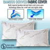 Shredded Bamboo Derived Viscose and Polyester Pillow (Premium) - Adjustable