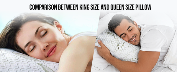 Comparison Between King Size vs Queen Size Pillow