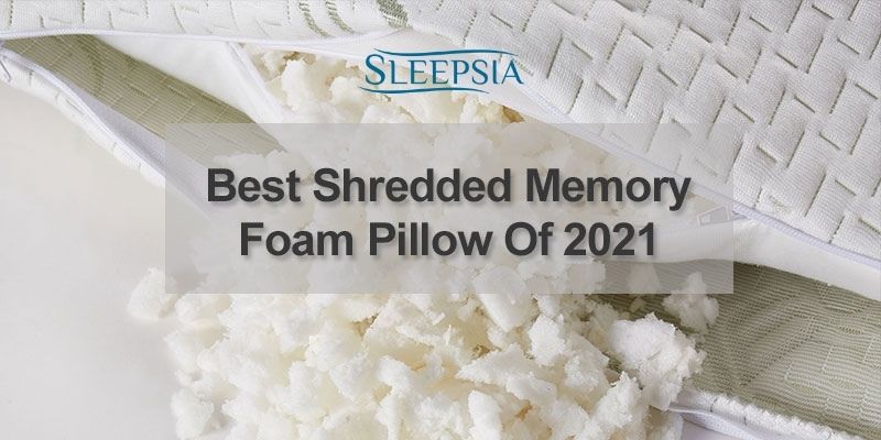 Best Shredded Memory Foam Pillow of 2021