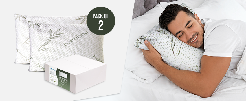 King Size Pillows Set of 2 King Size Pillows Sleepsia