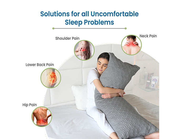Great Choice Products Leg Pillow For Sleeping Hip Pain,Memory Foam