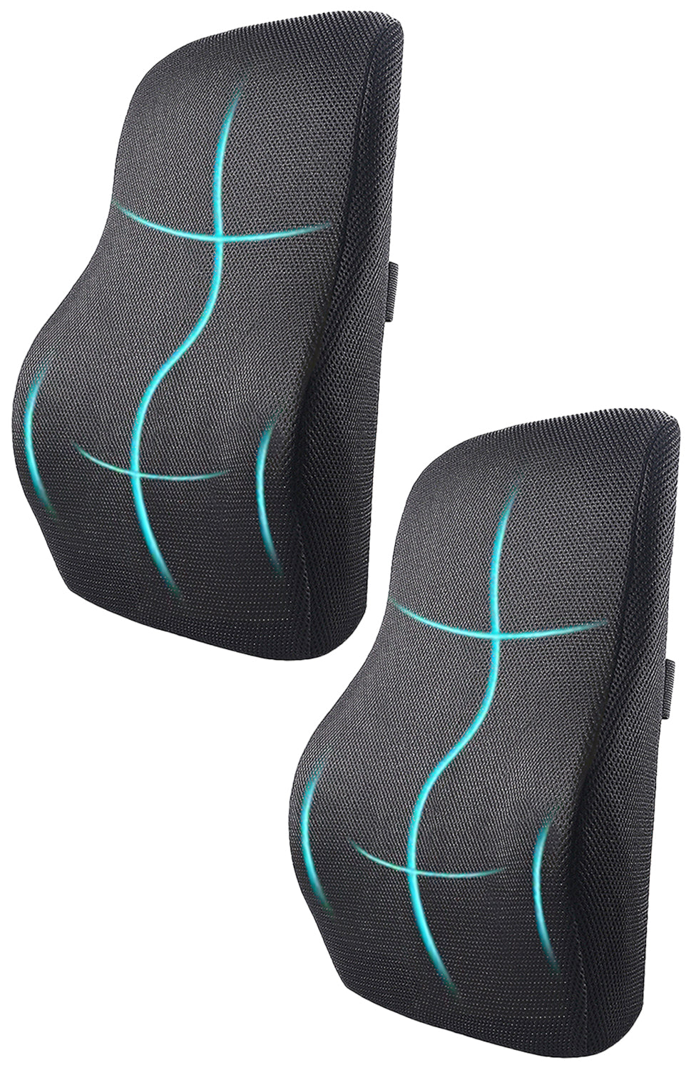 Lumbar Support Pillow- Back Support for Chair  Back Rest Cushions –  Sleepsia India Pvt Ltd