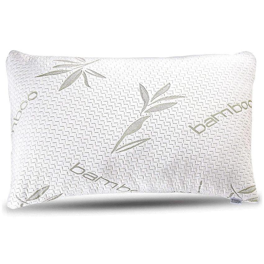 Bamboo Memory Foam Pillow, Best Pillow for Sleeping with washable Covers